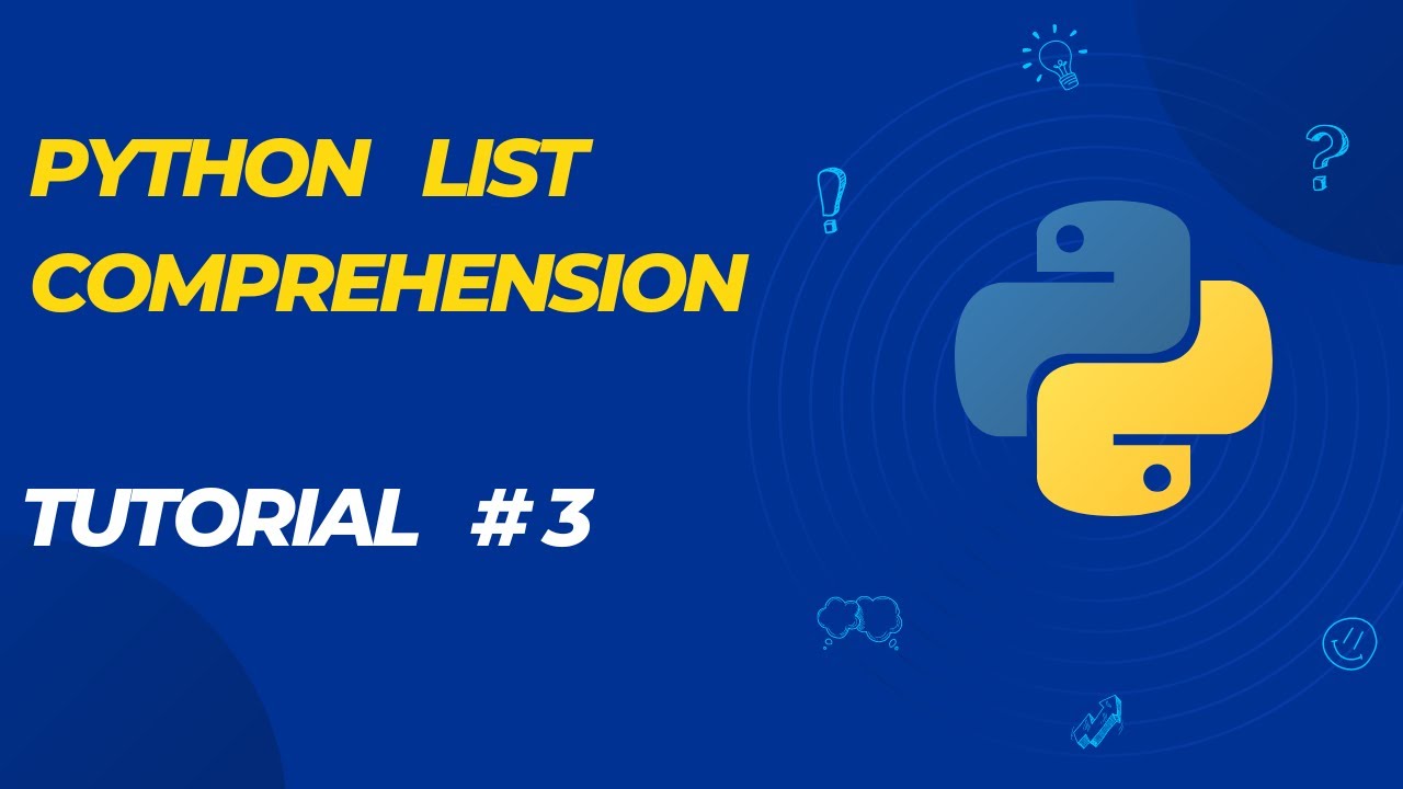 # 3 List Comprehension | Python Tutorial - YouTube