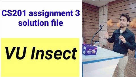 CS201 assignment 3 solution file 2022