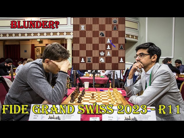 Two very important results have just come in at the FIDE Grand Swiss 2023.  The first one is Anish Giri playing a scintillating game with…