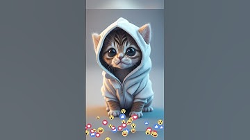 #334 Cute and funny cat -  Những chú siêu mèo con siêu cute 😱😱 #cat #kitten #cutecats #Shorts