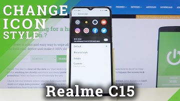 How to Change Icon Style in REALME C15 – Find Icon Settings