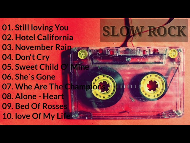 10 Lagu cover Nostalgia barat - Slow rock [ Best Album ] class=