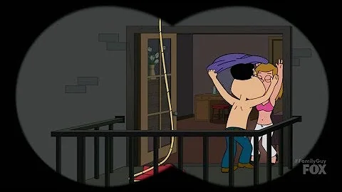 Family guy - Brian spies on people part 01