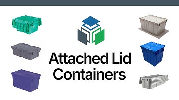 Attached Lid Containers | Flexcon