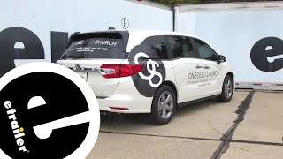 etrailer Curt Trailer Hitch Installation 2018 Honda