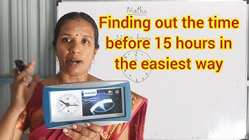 10th Maths Modular Arithmetic Exercise 2.3 Sum 6 Find the time before 15 hours @CLARITYMATHS 