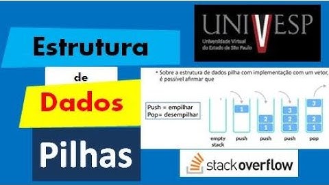 Pilhas - Estrutura de Dados Eixo Computação UNIVESP Resolução de Exercício