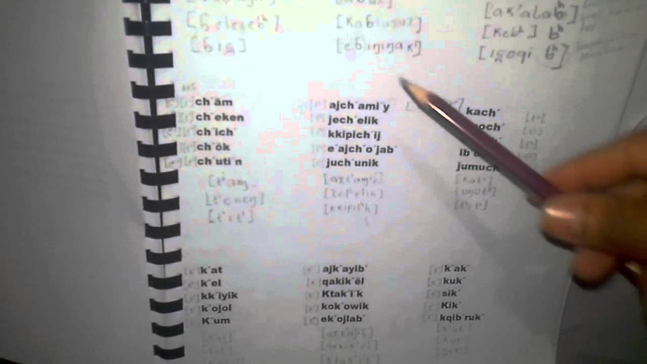 Idioma Quiché YouTube