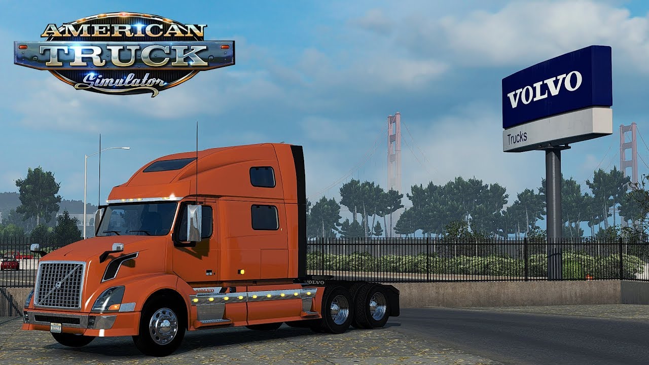 American Truck Simulator Volvo VNL Official DLC New Truck