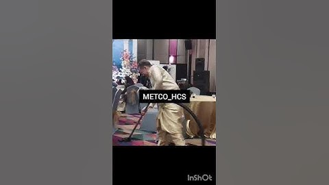 Cleaning Karpet Ballroom hotel Zuri Riau selesai acara pernikahan