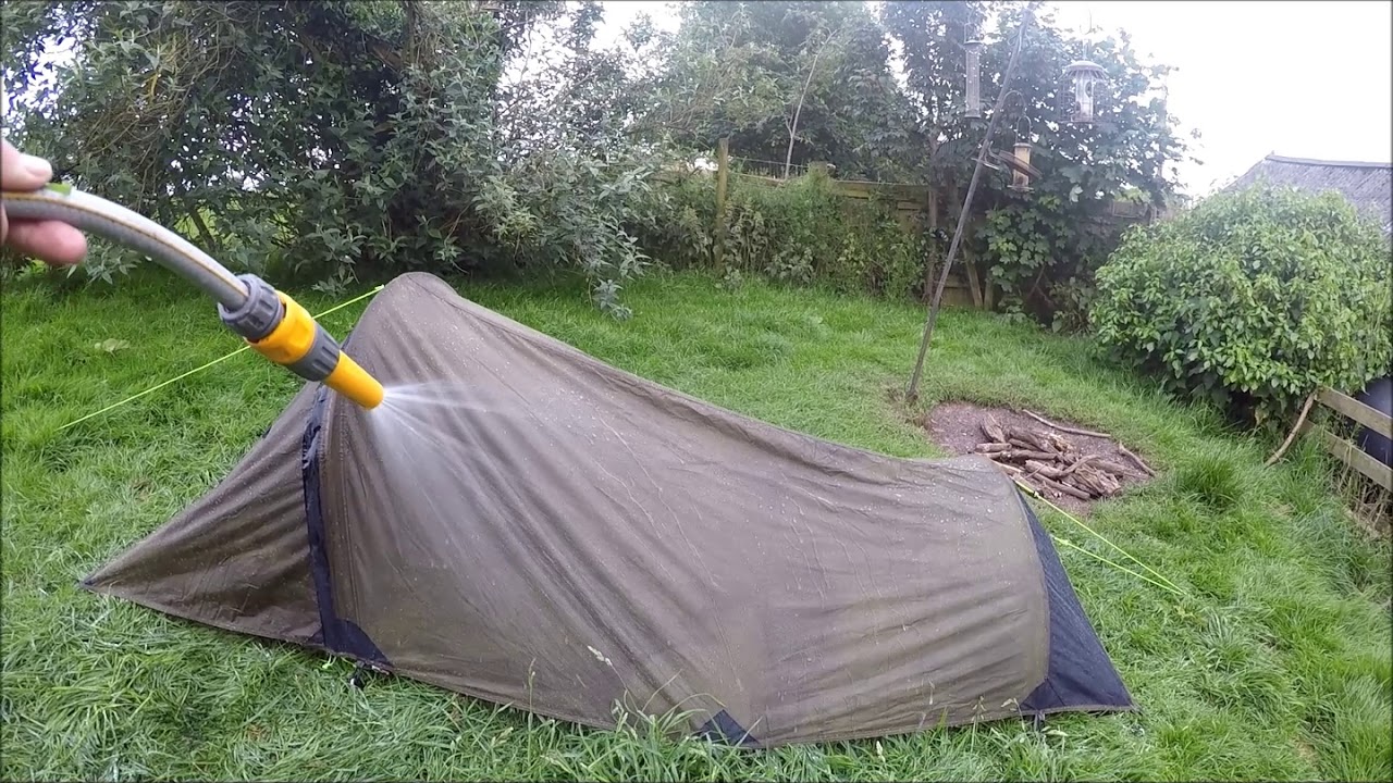 puberteit nemen Ster Jack Wolfskin gossamer one man tent, user review and water test. - YouTube