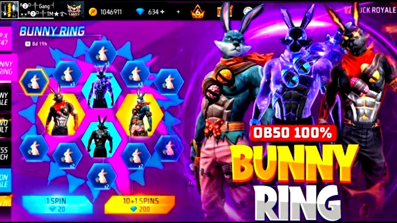 Bunny bundle return confirm date 2025 😍 । August booyah pass free fire 2025 । FF new event ।।