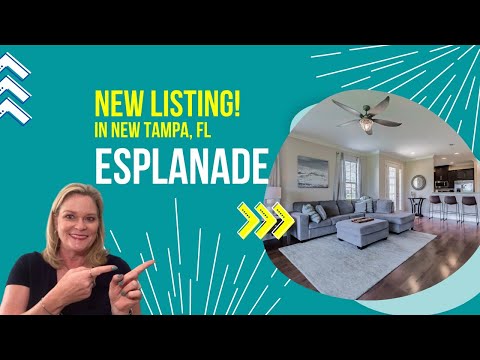 NEW LISTING in Esplanade of Tampa (New Tampa, FL)!