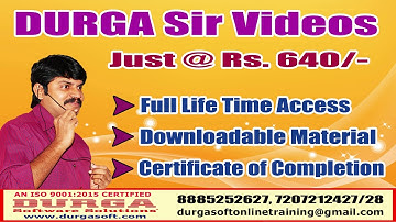 DURGA Sir Videos Java 8 & Java 9 New Features, JDBC Just @ Rs. 640/-