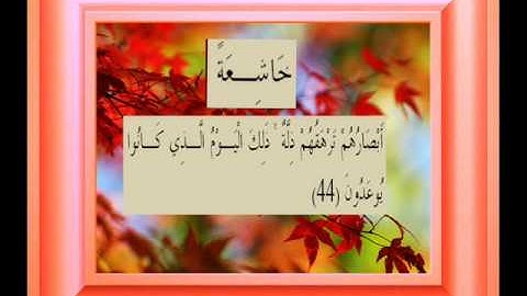 القران الكريم سورة المعارج الأية 44.wmv