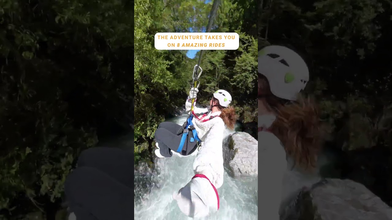 Incredible bucket-list zipline in New Zealand