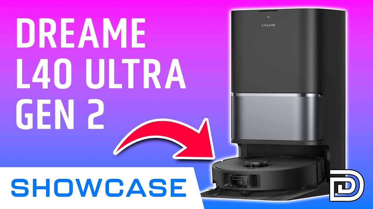 video Dreame L40 Ultra Gen2 Robot Vacuum and Mop