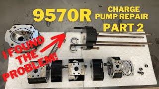 John Deere 9570R charge pump repair (part 2)