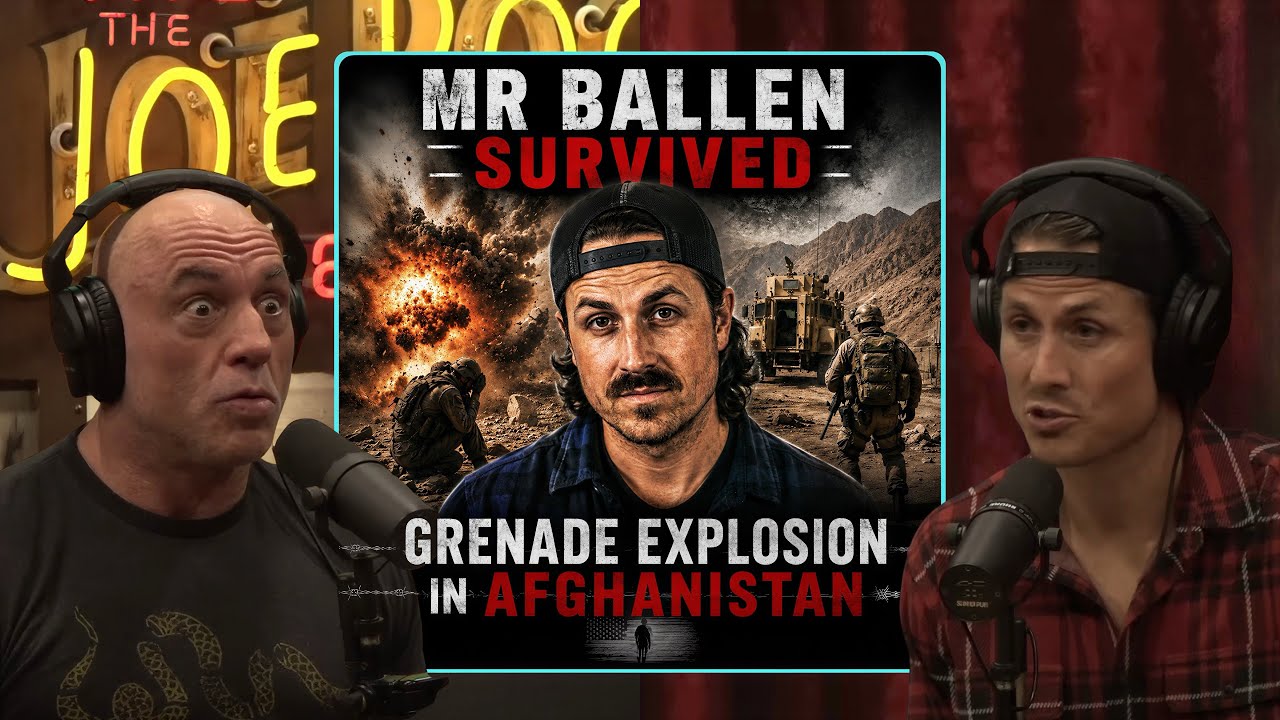 Joe Couldn't Believe MrBallen Survived A Grenade explosion in Afghanistan | Joe Rogan