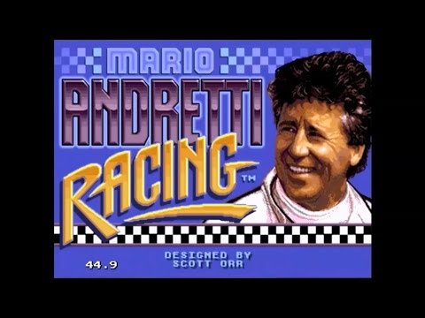 Ретро игры - Mario Andretti Racing (Sega MegaDrive)