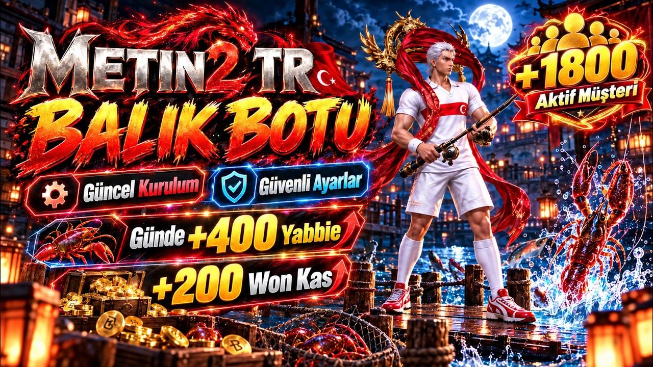 Metin2 TR Balık Botu 2026 | Güncel Kurulum + Güvenli Ayarlar (+1800 Müşteri) | Byte Software