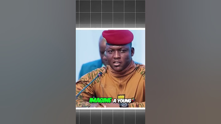 From Soldier to Leader: The Rise of Burkina Faso's Traoré