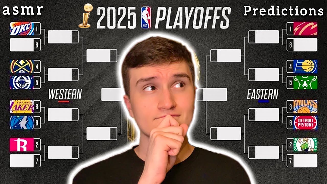 ASMR | 2025 NBA Playoff Predictions 🏀💤