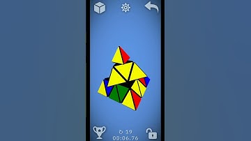 Cube Rubik 3 by 3 Pyraminx Cube Solve #shorts