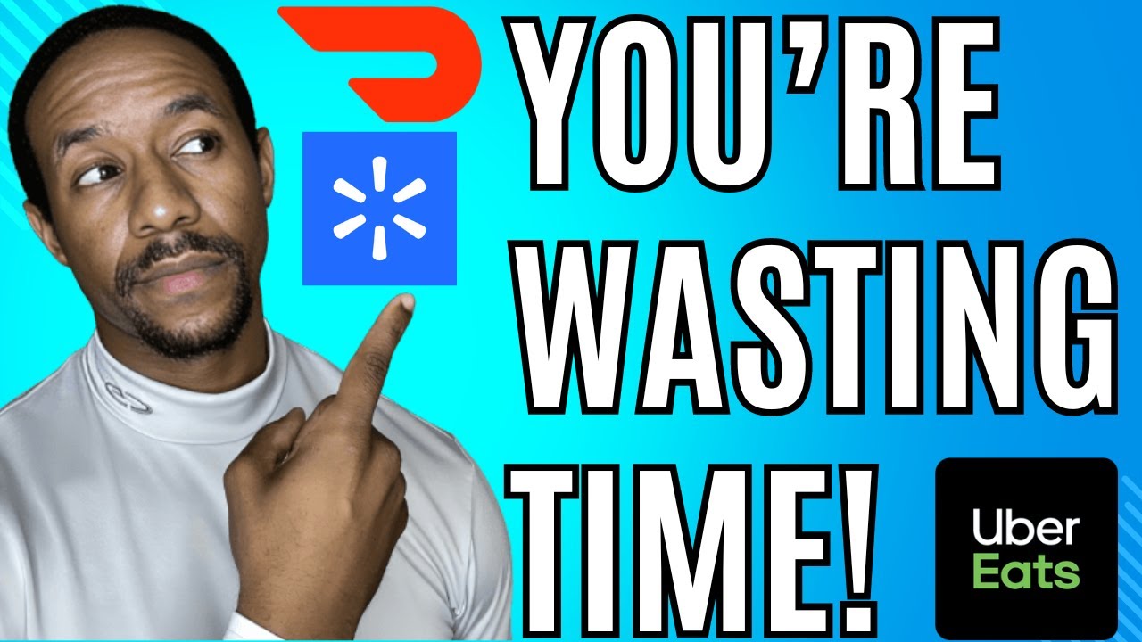 Stop doing Doordash, Uber, And Walmart Spark You're Wasting Your Time