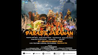 Parade Jaranan 2021 Hari Pertama