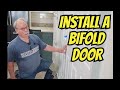 How to install a bifold door in a drywall wrapped opening.