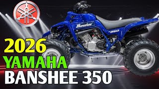 2026 Yamaha Banshee 350 Is Back The Legendary Atv Returns Stronger Than Ever