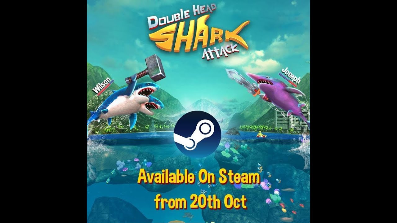 Double Head Shark Attack Trailer ! by Skull Crushers