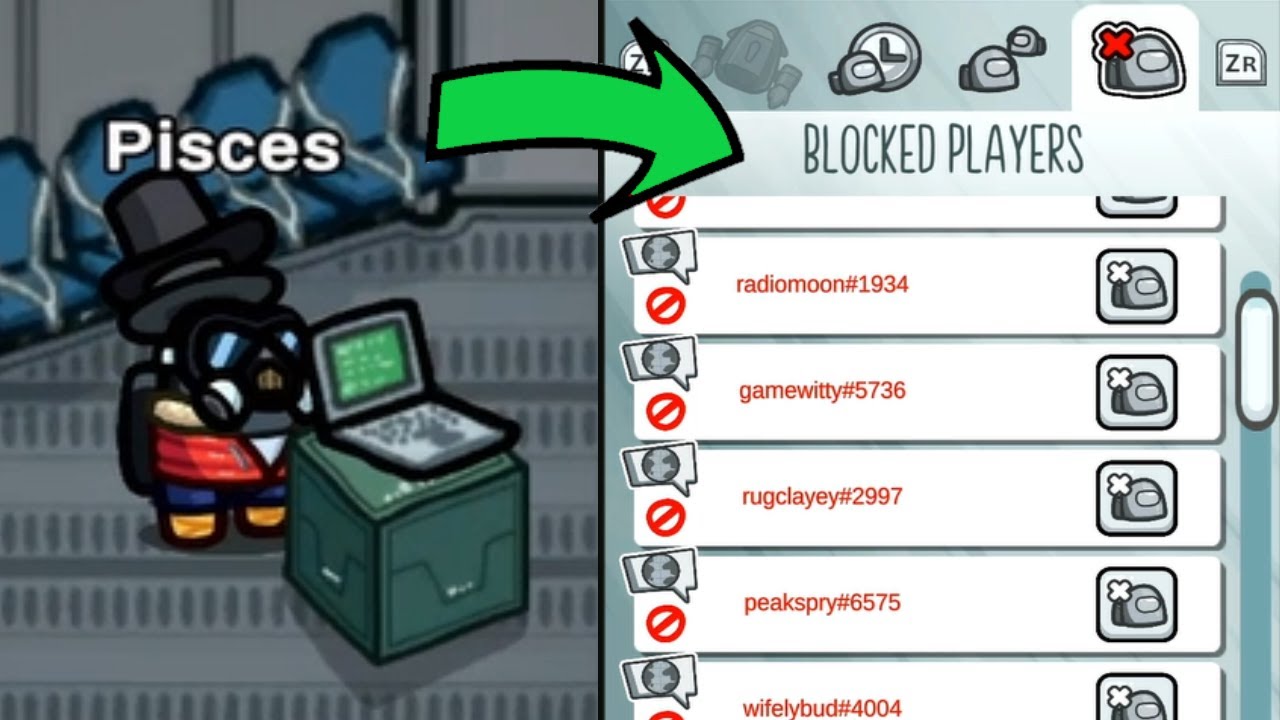 Block Among Us What if You Blocked Everyone in Among Us? - YouTube
