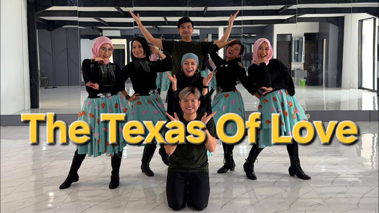 The Texas Of Love - Line Dance - Improver - Choreo Ryan ( INA),Kiki ( INA)