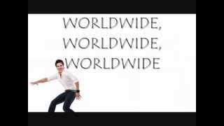 Video thumbnail of "Worldwide - Big Time Rush Lyrics"