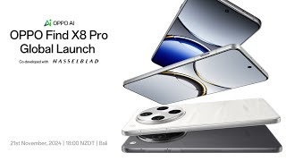 OPPO Find X8 Pro & ColorOS 15 | Global Launch Event