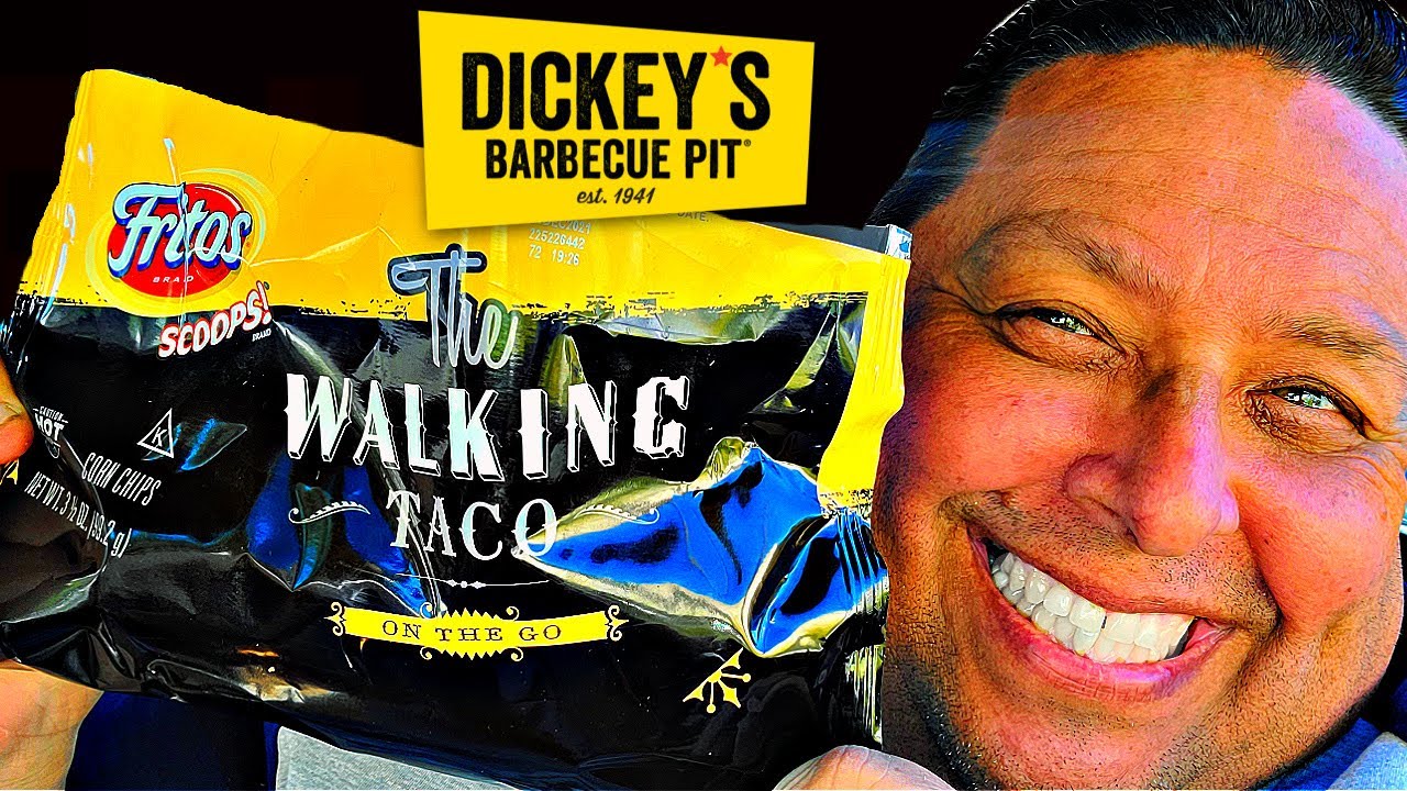 DICKEY'S BBQ New Brisket Chili Walking Taco with Fritos Corn Chips