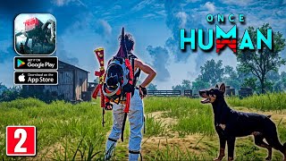 Once Human Mobile - LVL 20 BOSS FIGHT GAMEPLAY HighGraphics 60FPS (Android/IOS)