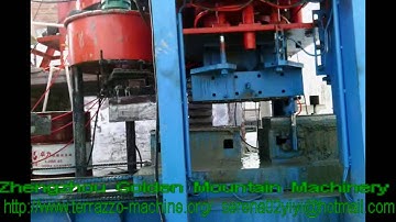 double layer tile press machine