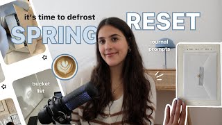 defrost for spring: the ultimate spring reset guide + how to romanticise the new season