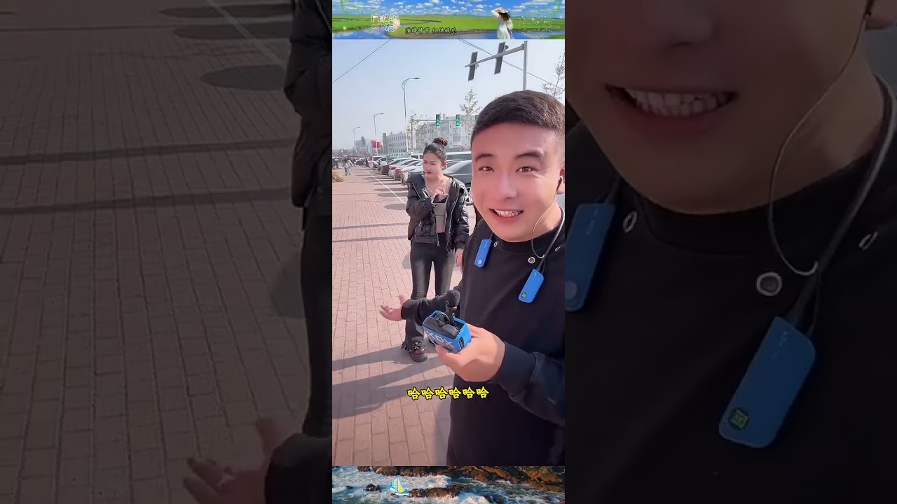 Hilarious Marshal Teases Sisters in Outdoor Fun! OutdoorComedy LaughterUnleashed