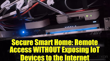 Secure Smart Home: Remote Access WITHOUT Exposing IoT Devices to the Internet