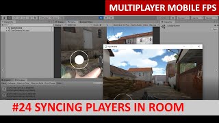 Syncing Player With UI Through Network Photon Unity #24 | FPS Mobile Multiplayer Complete Game screenshot 5