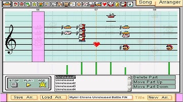 Battle 2 (Chrono Trigger) in Mario Paint Composer