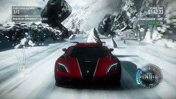 Need For Speed: The Run - Deadly/scary race Koenigsegg Agera R(NO RESET)