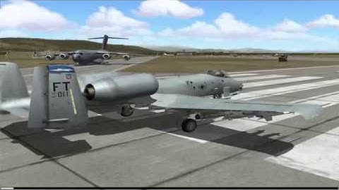 FC2 Training 06 - A-10A Introduction, navigation and ILS approach