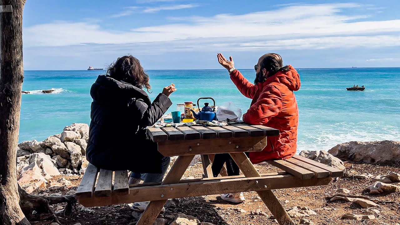 Yol Üzerinde Antalya Manzarası Eşliğinde Kahvaltı Yaptık | Tatil Vlog #4