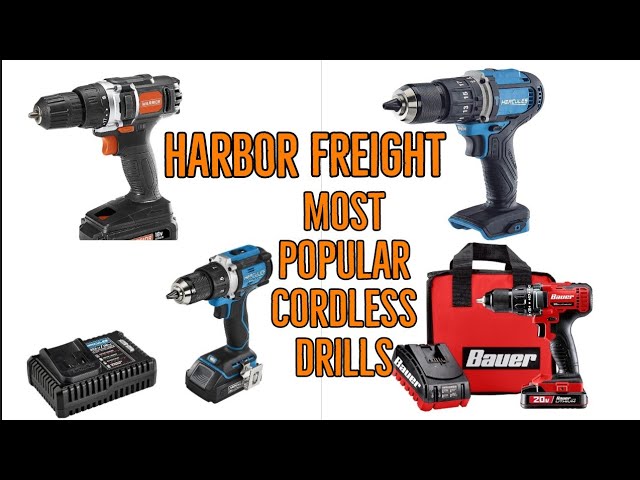 Best Harbor Freight Drills? Bauer Hercules Warrior 