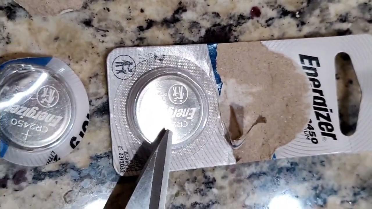 How to fix a MyQ garage door opener low battery notification YouTube